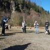 Kamerateam im Hundewald